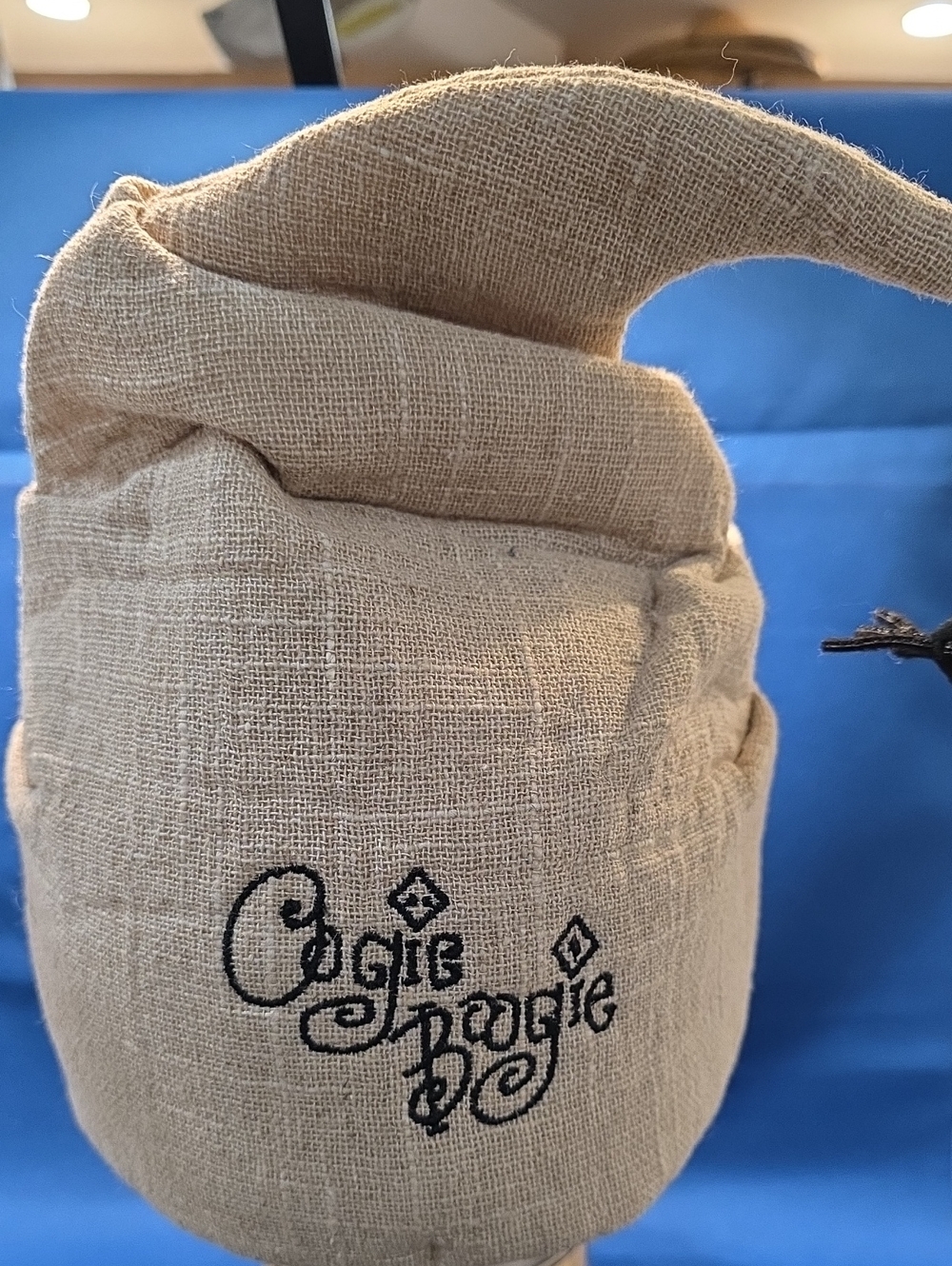 Disney Beige Knit Halloween Oogie Boogie Beanie - Picture 3 of 3